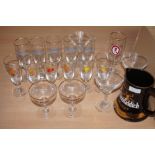 Collection of vintage Drinks Glasses to include Ba