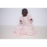 Black Armand Marseille Composite Doll - 10in