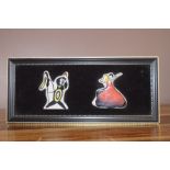 Lorna Bailey Framed 'Age of Jazz' 2 Figurines