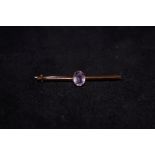 9ct Gold Brooch - 1.5g