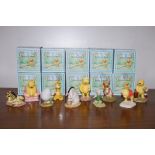 10 Winnie the Pooh figures- boxed