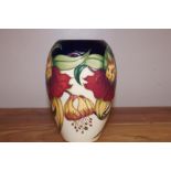 Moorcroft 7in Annalily Vase