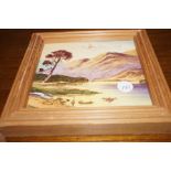 Victorian Framed Tile Lakeside