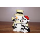 Lorna Bailey Snowman & Cat