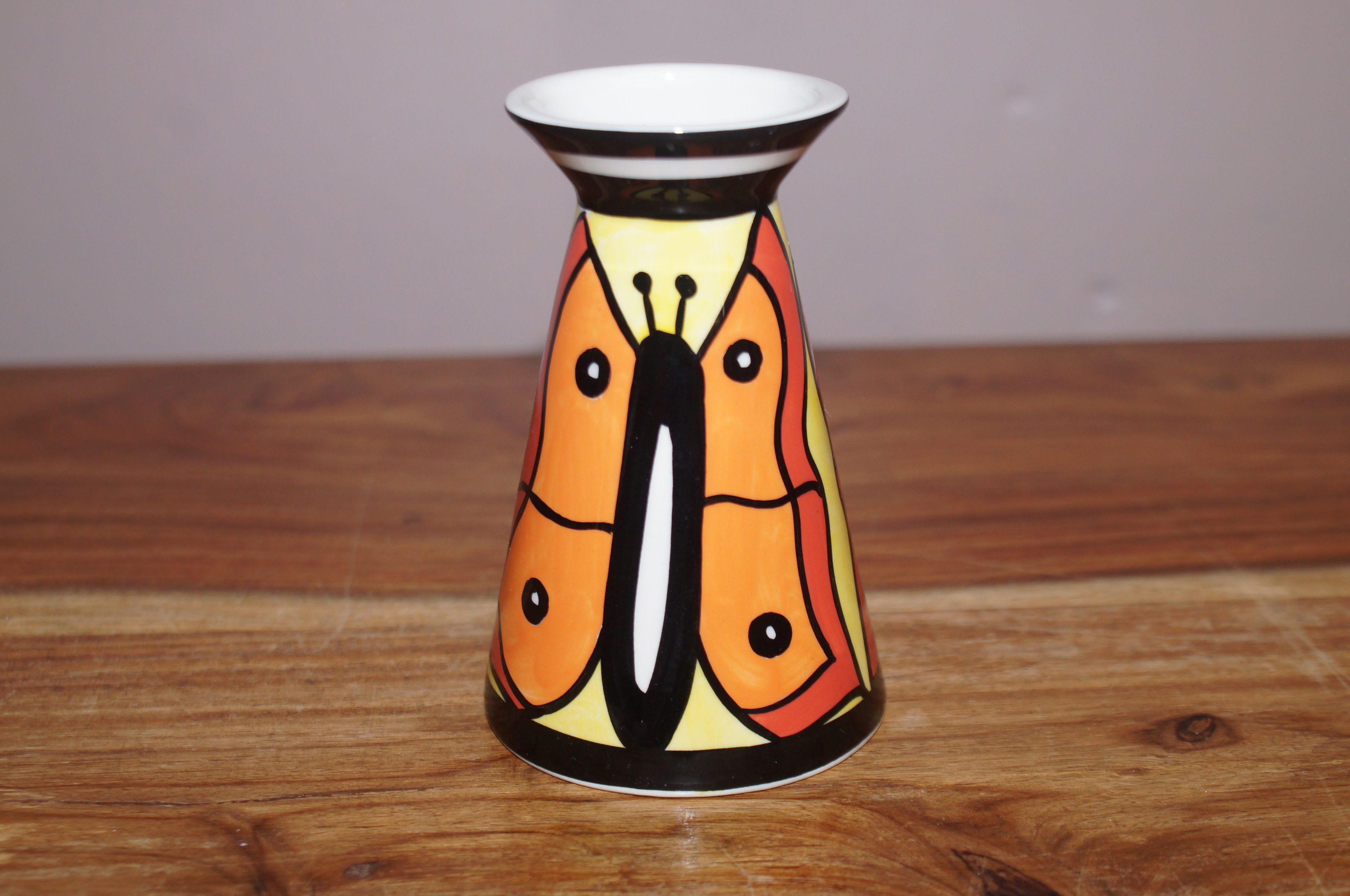 Lorna Bailey Small Butterfly Vase