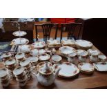 88 Piece Royal Albert Old Country Rose