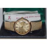 Gents Rotary 9ct Gold Wristwatch Automatic (Curren