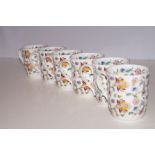 6 Minton Haddon Hall Mugs