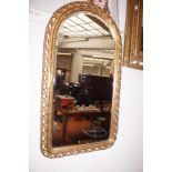 Gilt Framed Bevelled Mirror - 85cm h