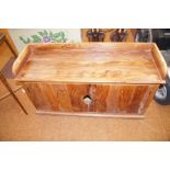 Sheesham Wood Hall Seat/Cupboard