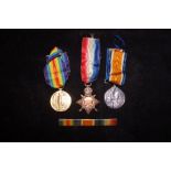 WWI Medal Group Awarded to P.T.E.C.Bryant R.A.M.C