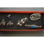 Vintage Silver Marcasite Jewellery