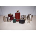 Collection of Hip Flasks