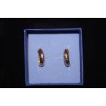 9ct Gold Earrings (Boxed)