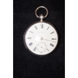 Silver Pocket Watch J.W.Benson London