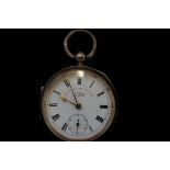 Victorian Silver Pocketwatch J.G.Graves Sheffield