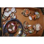 Japanese Tea Set & 2 Pieces of Fielding's Pottery