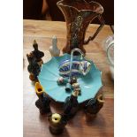 Collection of Ceramics to include Crown Derby Fox,