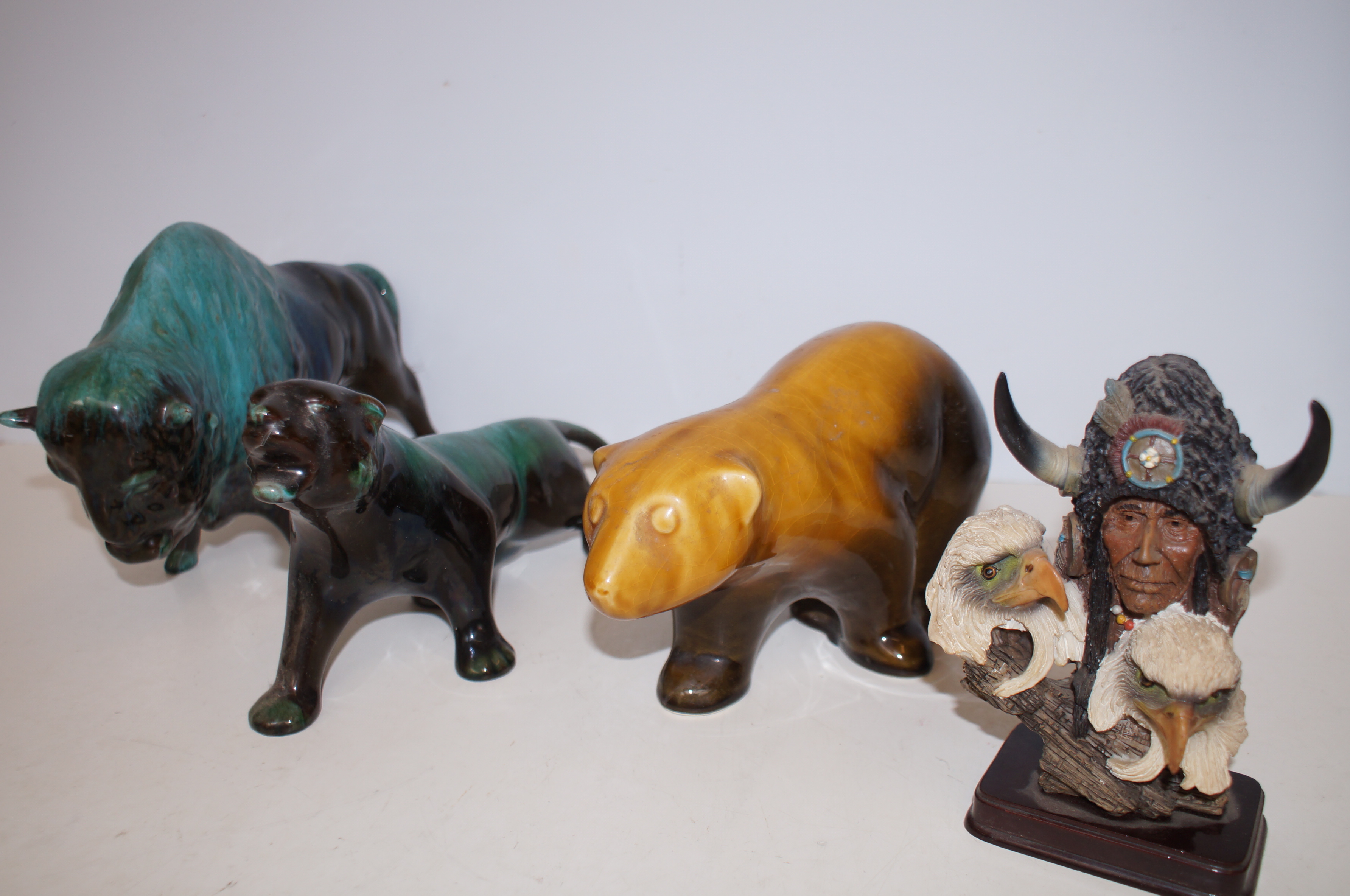 Blue Mountain Buffalo, Tiger, Bear & 1 Other