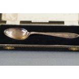 Cased Silver Spoon