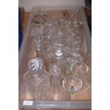 Box of Glassware