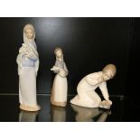 3 Lladro Children