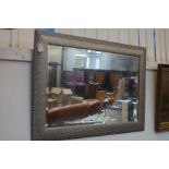 Modern Framed Bevelled Mirror