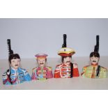 Lorna Bailey Set of Beatle Toby Jugs