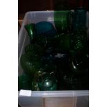 Large Box of Coloured Glass