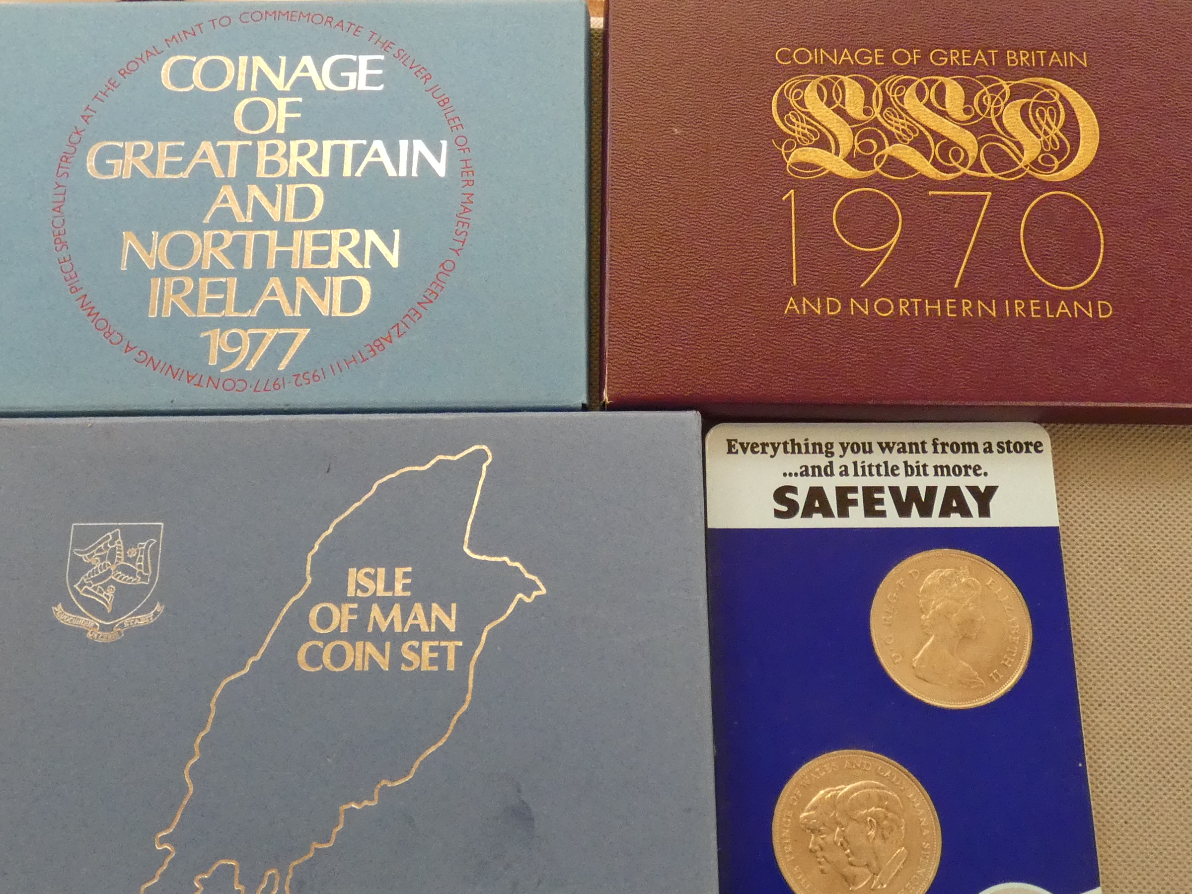 Coinage of Great Britain Set, Isle of Man Coin Set