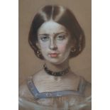 Victorian Portrait of a Lady (Indistinct Signature