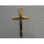 9ct Gold Cross - 12.5g