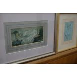 2 Russell Flint Prints (Both Framed & Mounted)