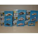 Collection of 9 Vanguards Police Vehicles