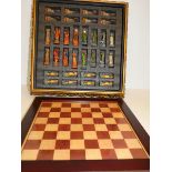 Good Quality Cased Chess Set (See Photos)