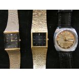 2 Gents Fashion Watches & 1 Other (All Currently T