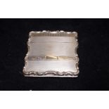 A continental Silver mirror/compact