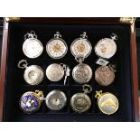 Cased Collection of Pocketwatches