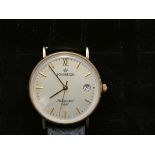 9ct Gold Cased Gents Wristwatch (Possibly needs Ba