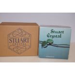 2 Boxes of Stuart Crystal Glasses
