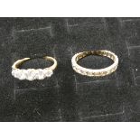 2 9ct Gold Rings