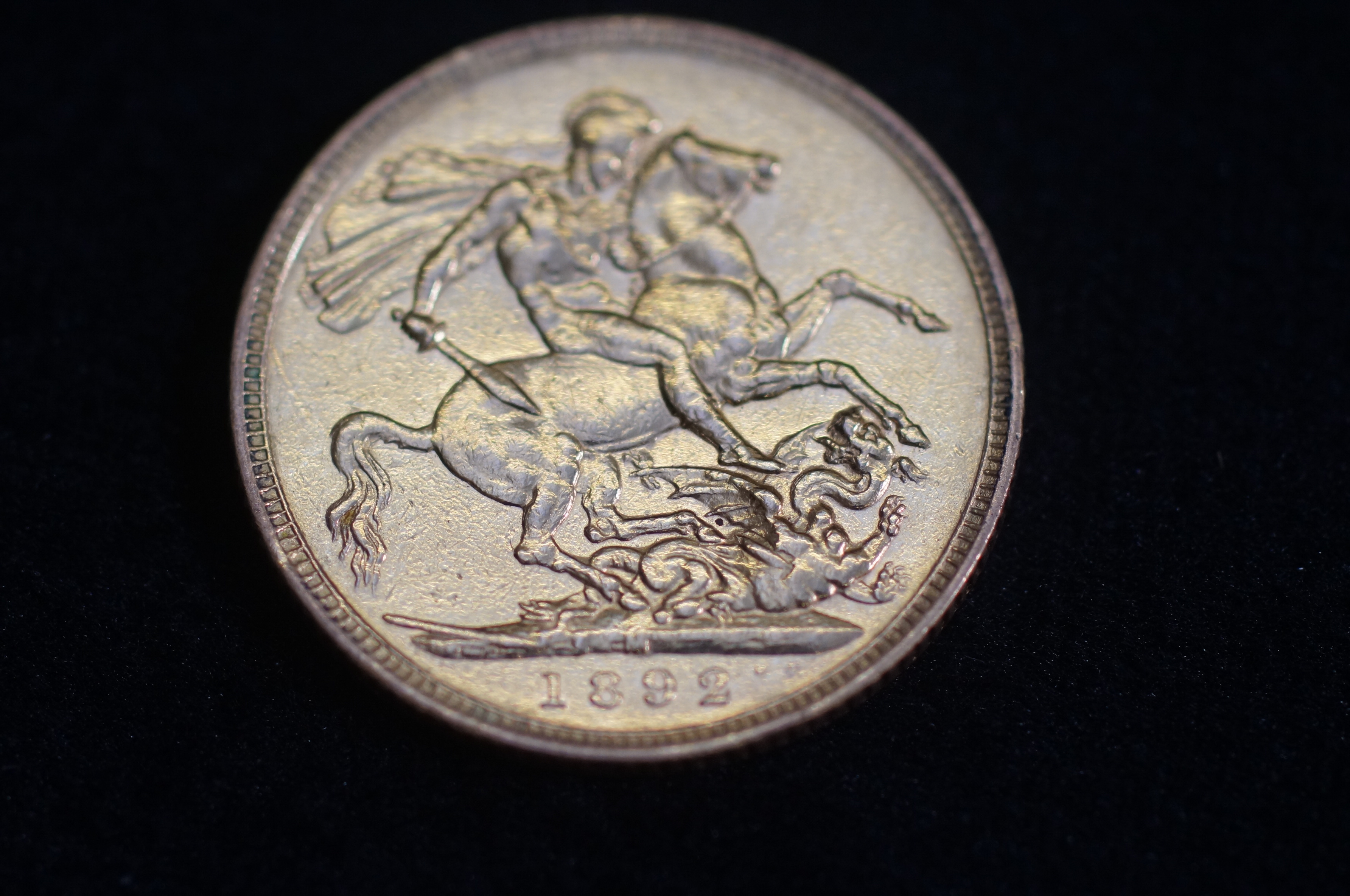 1892 Full Sovereign - Bild 2 aus 2