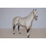 Large Beswick Dapple grey horse. Height 30 cm