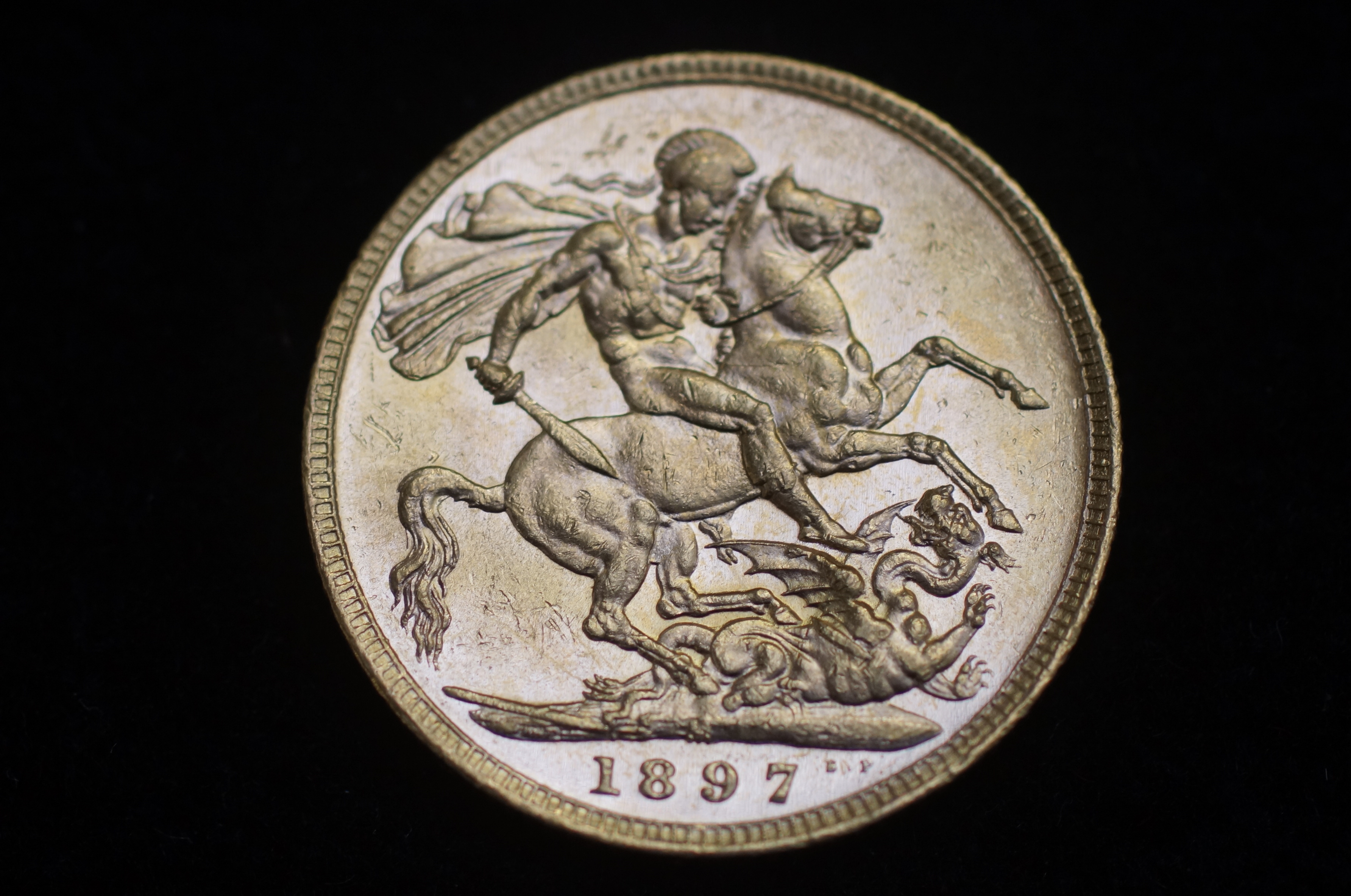 1897 Full Sovereign - Bild 2 aus 2