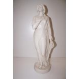 Victorian Parian ware figure by Edger Papworth. He