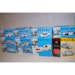 Collection of boxed vanguard vehicles