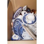 Box of ceramics