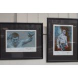 2x Ricky Hatton limited edtion signed prints