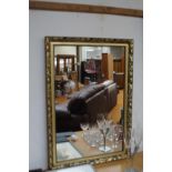 Large gilt framed mirror