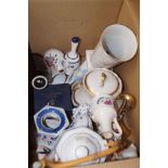 Box of ceramics